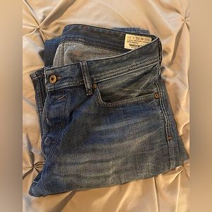 Diesel Waykee Regular Straight far blue jeans 31x34” in great shape